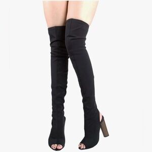 Cape Robbin Connie-11 Stretchy Over Knee Boot. Sz 8. Never worn.